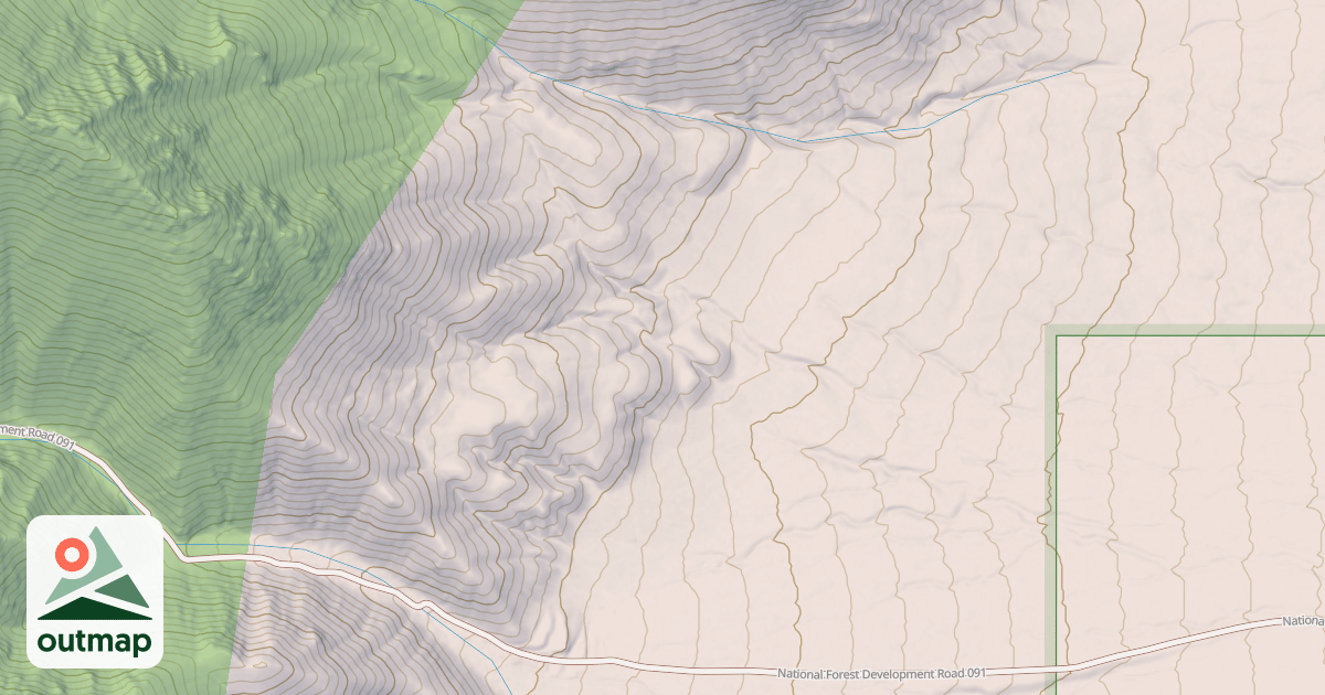 Map of GRAVEL PIT SPUR