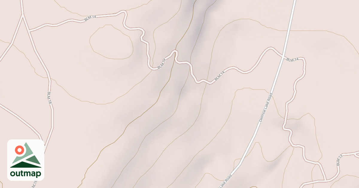 Map of East/west Trail
