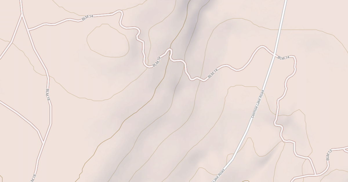 Map preview of East/west Trail