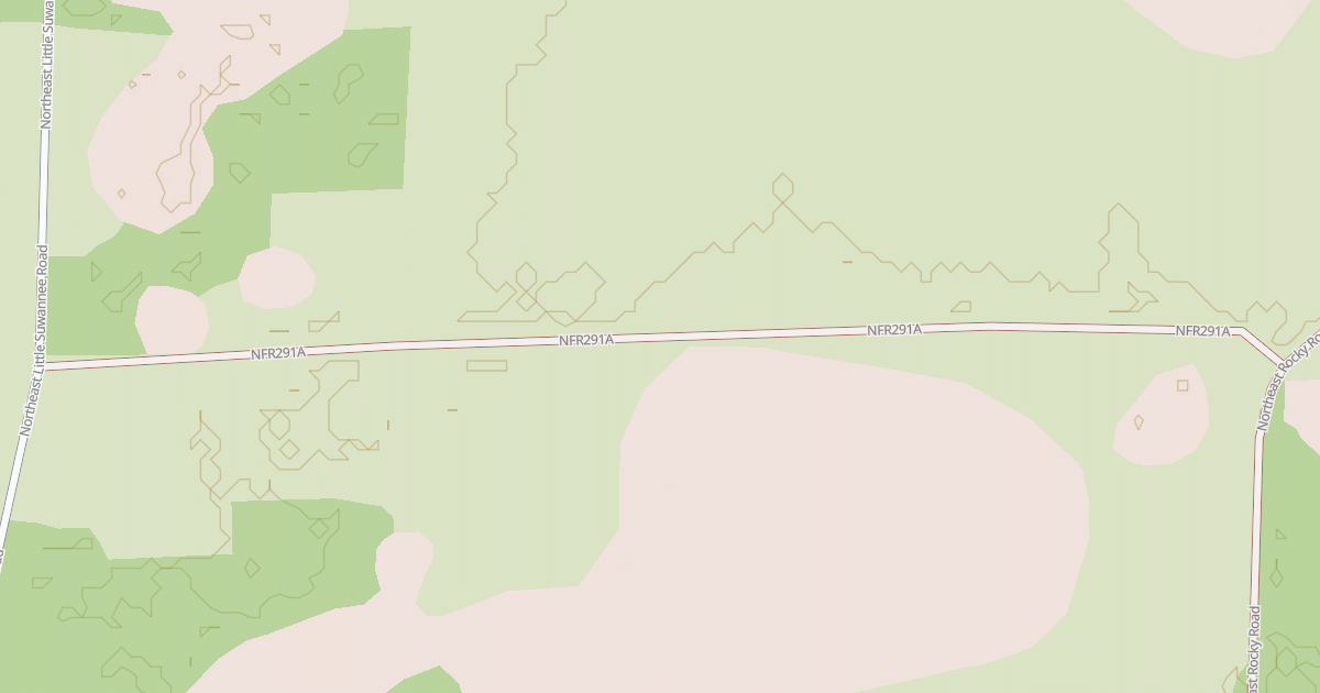 Map preview of USFS National Forest System Roads {9B84040D-DFAA-46F4-8762-06715EAD2644}