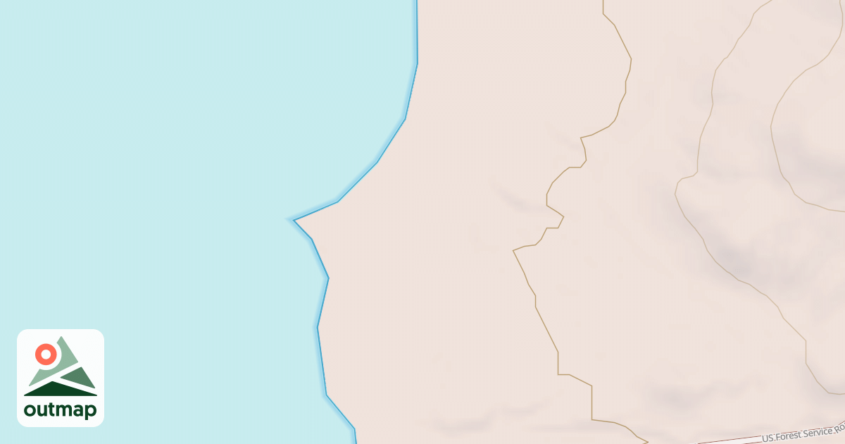 Map of MIDDLE MARSH NORTH DISPERSED B