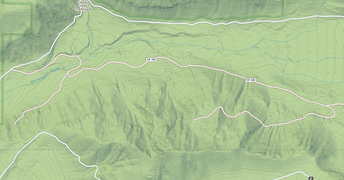 Map preview of SOUTH WHITEWATER ROAD