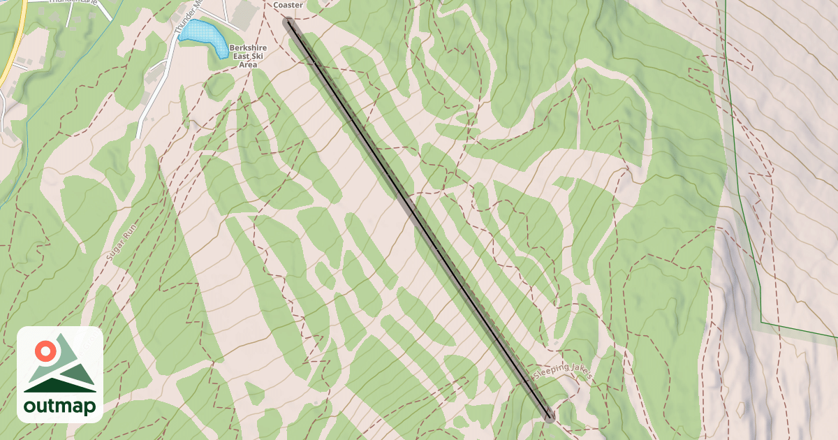 Map of Lift Line