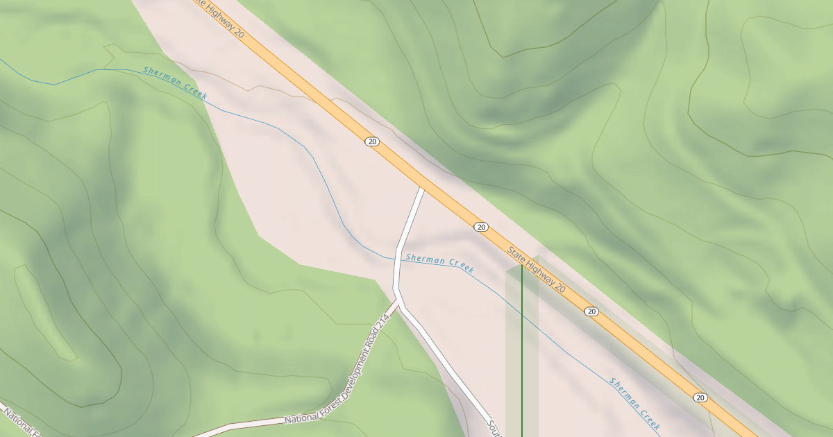 Map preview of SOUTH SHERMAN