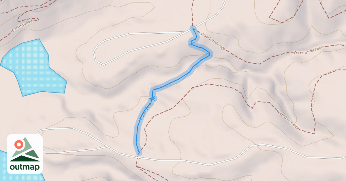 Map of Happy Jack