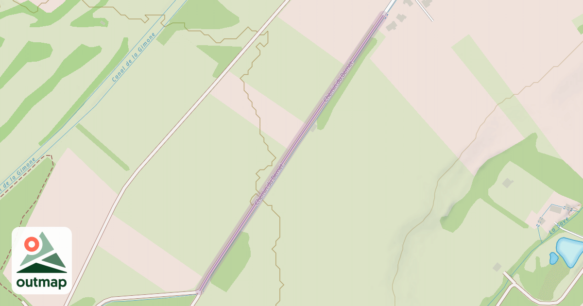 Map of Chemin du Bernet