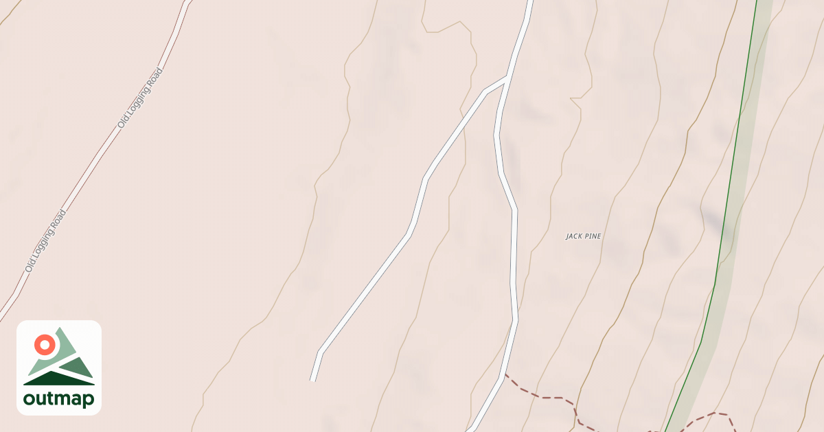 Map of JACK PINE SUMMER HOMES SPUR A