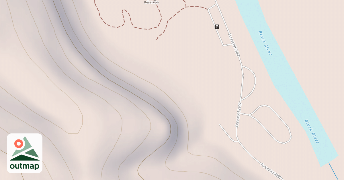 Map of MARKHAM SPRING REC AREA SPUR A