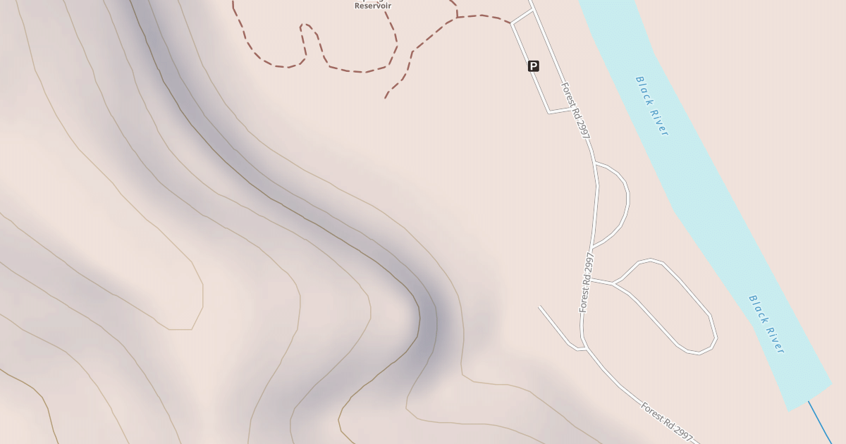 Map preview of MARKHAM SPRING REC AREA SPUR A
