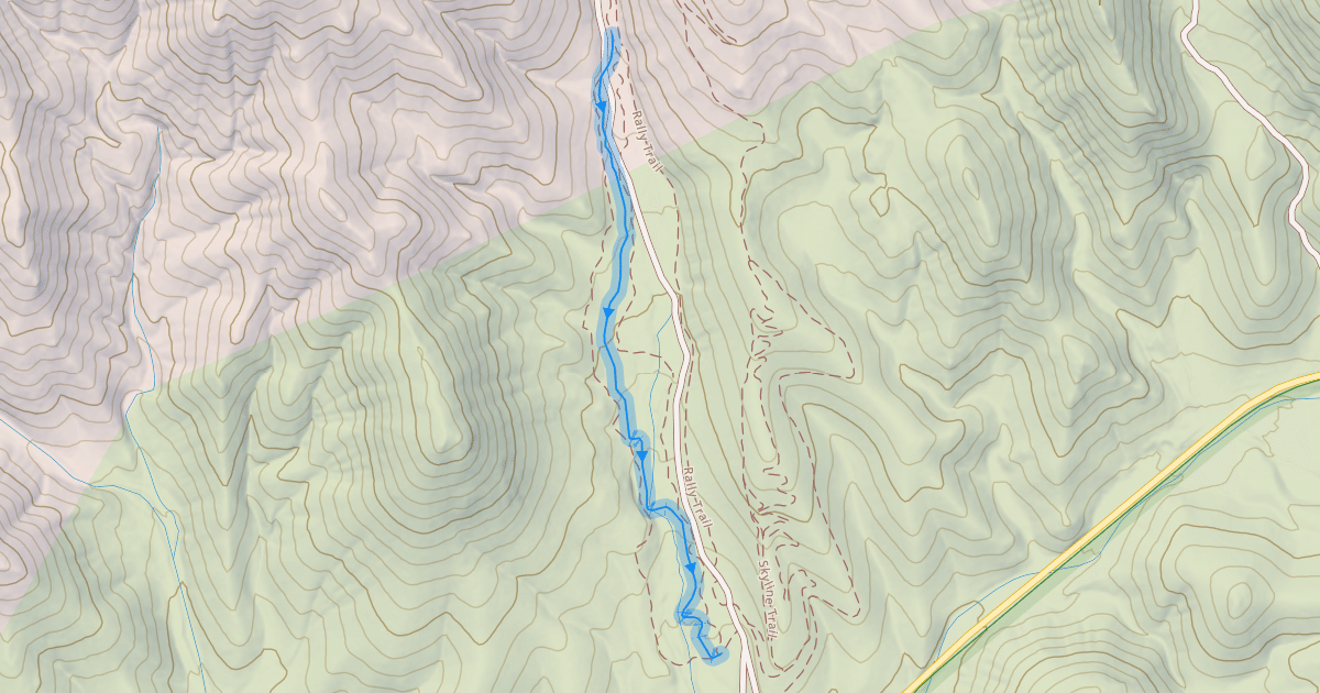 Map preview of Ninja Trail