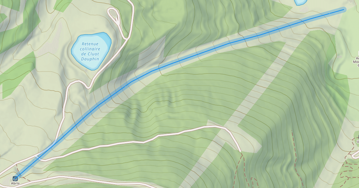 Map preview of Mélèzes