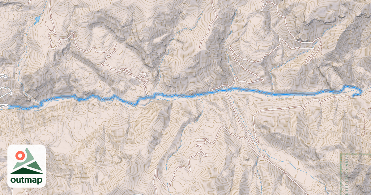 Map of Swan Creek Trail