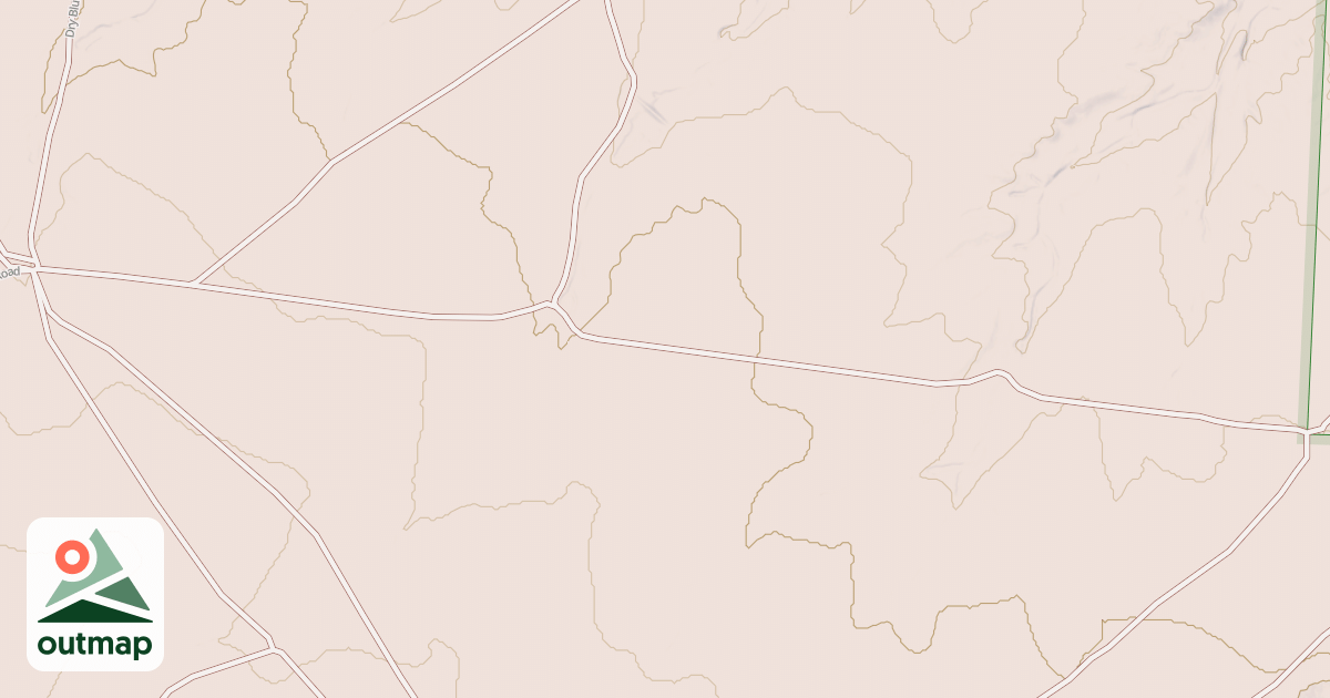 Map of DRY BLUFF E