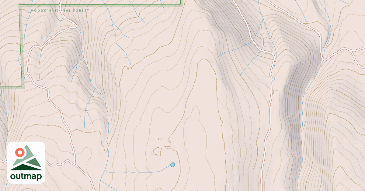 Map of B PACKWOOD SPR SPUR
