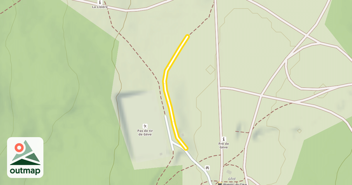 Map of Départ Gève