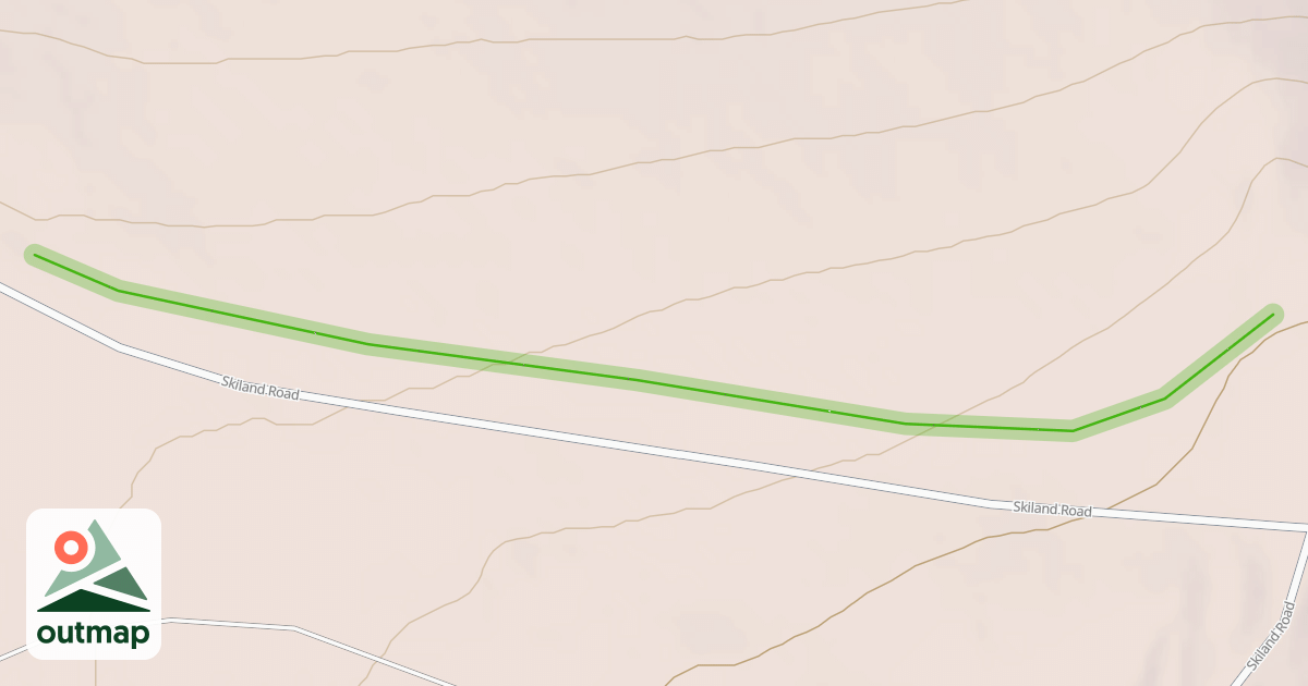Map of Bering Straight