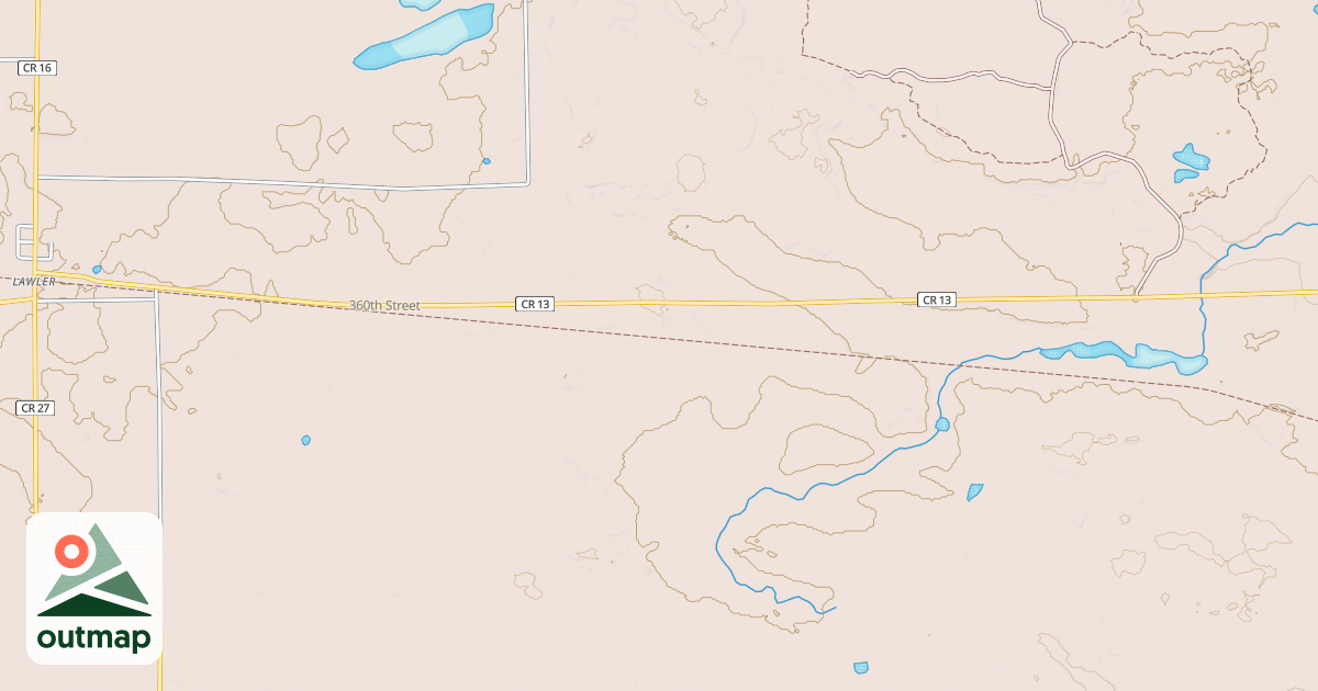 Map of Soo Line North: Aitkin