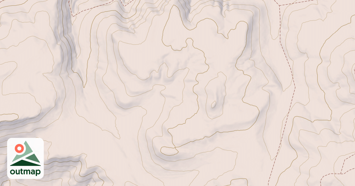Map of USFS Motor Vehicle Use Map Trails 8681