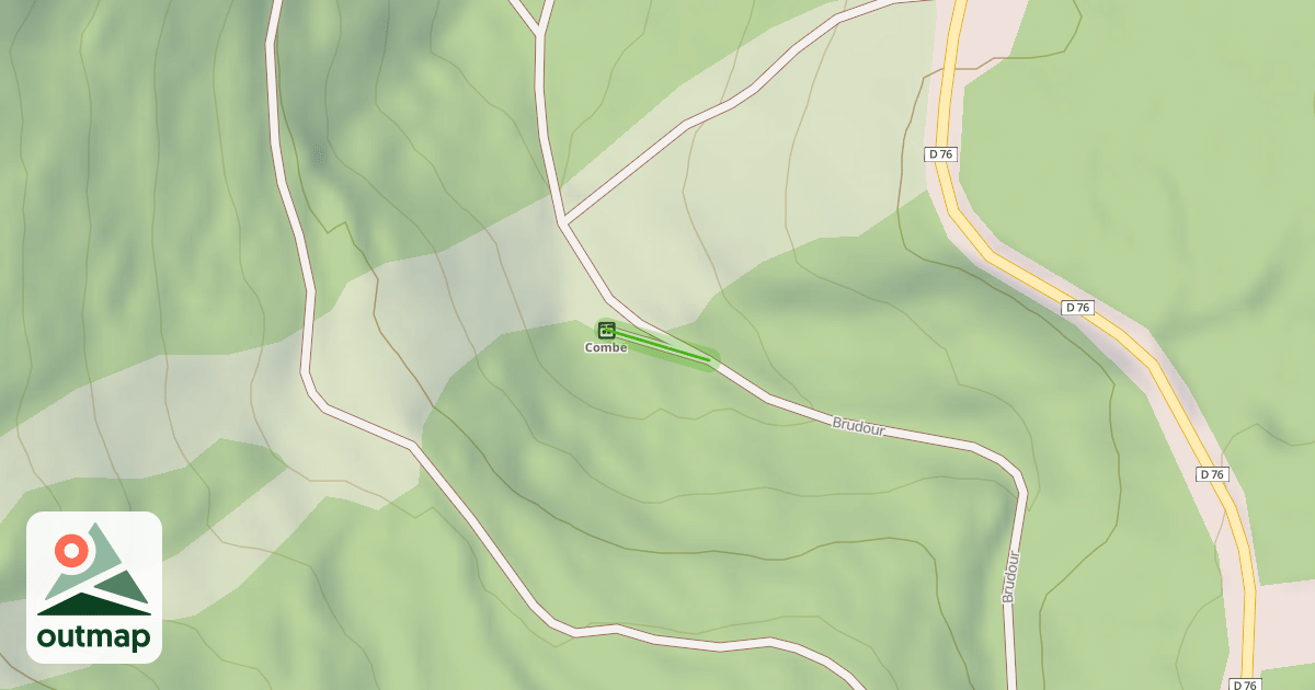Map of Brudour