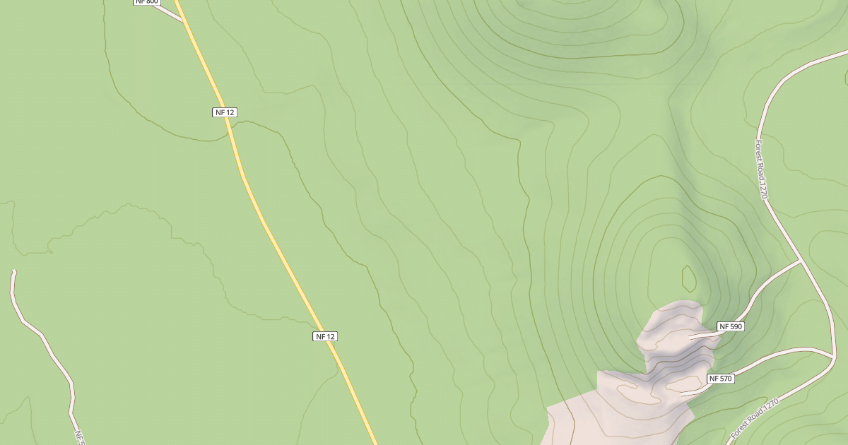 Map preview of USFS Motor Vehicle Use Map Roads {2DB5C09F-7E96-4E6D-BFCC-8881FF3F3CFC}