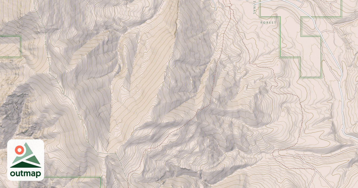 Map of Robbers Roost