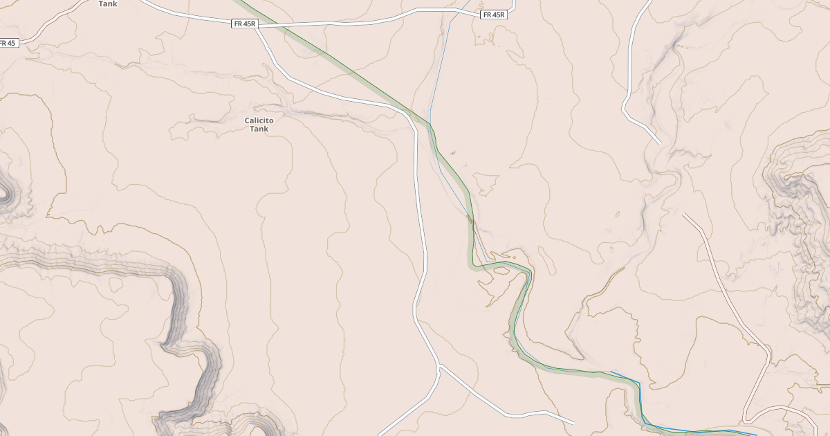 Map preview of USFS Motor Vehicle Use Map Roads {EB439562-3508-4FF1-A0FD-65DE2237DC2F}