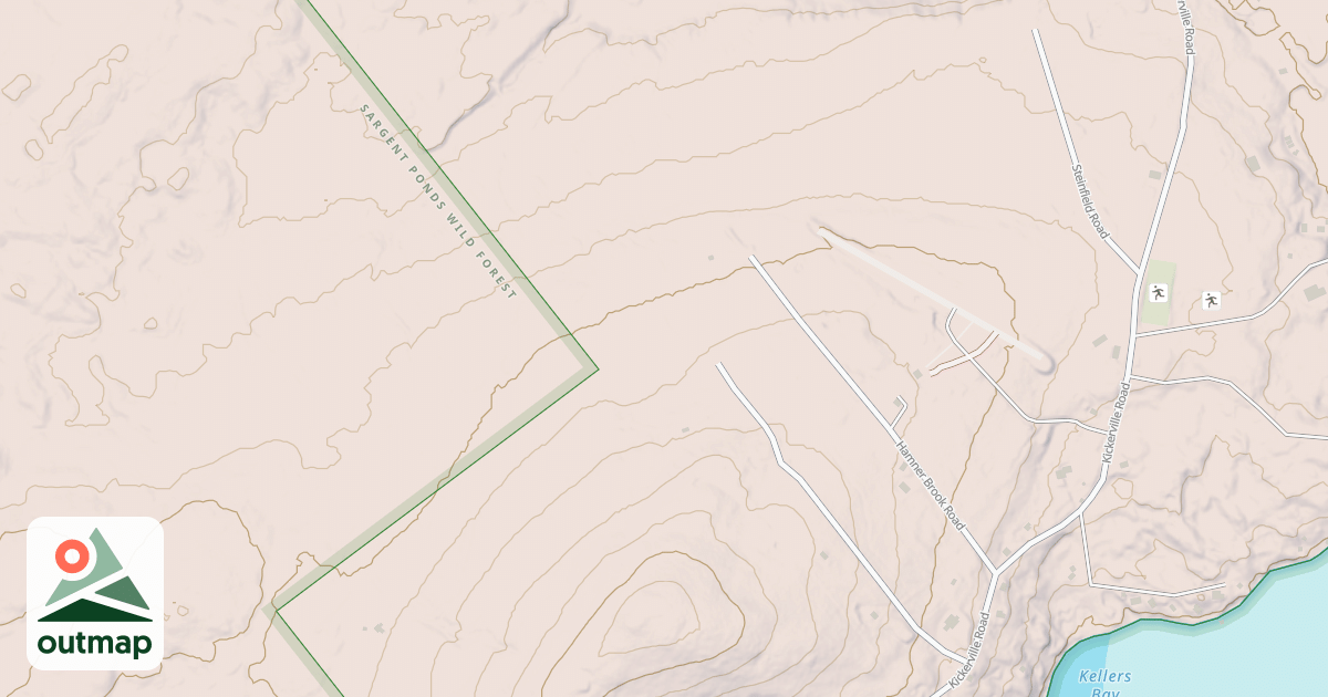 Map of Lake Eaton North
