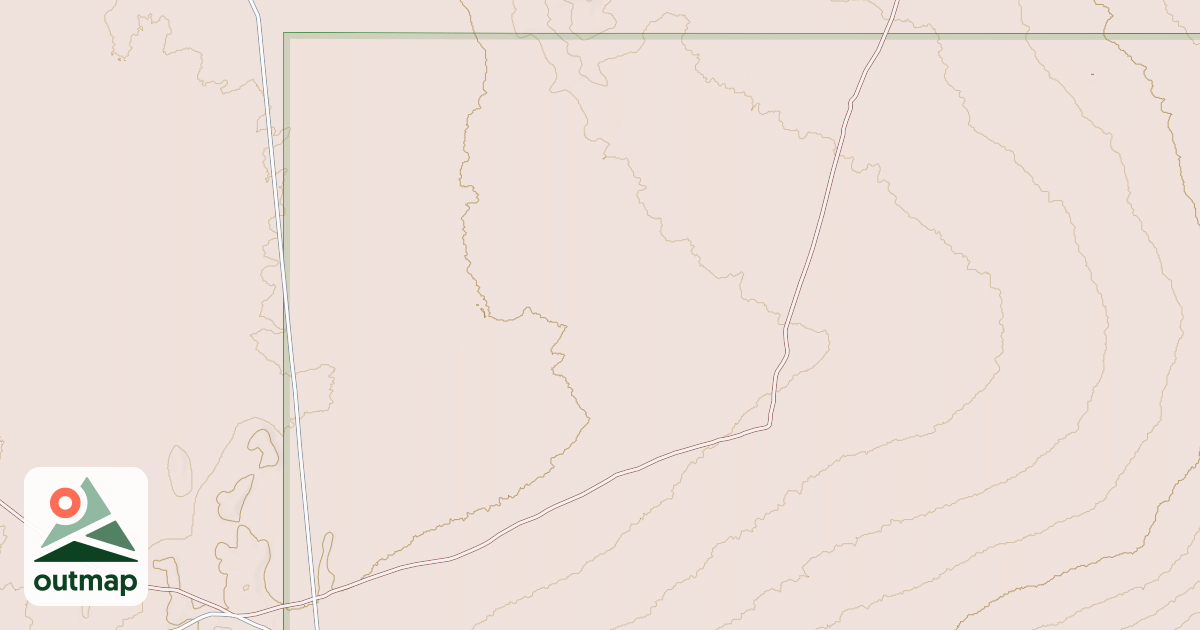 Map of PETES WELL