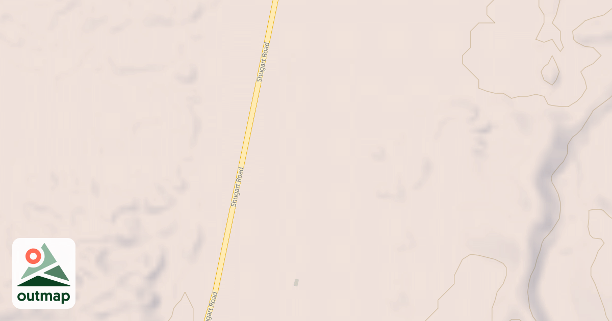 Map of Hackberry Trail System - Dunes Access