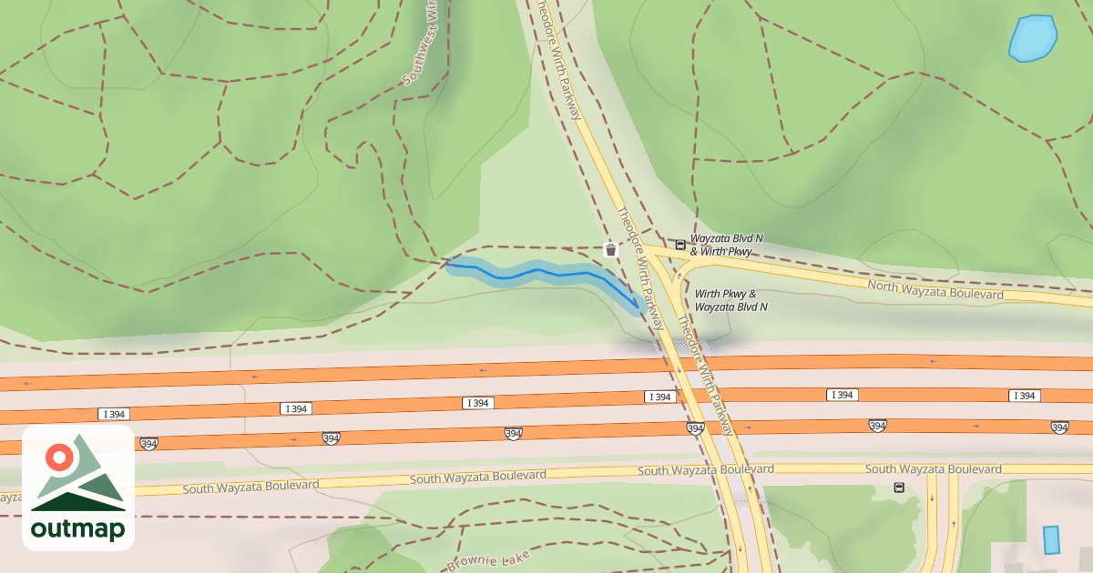 Map of Southwest Wirth