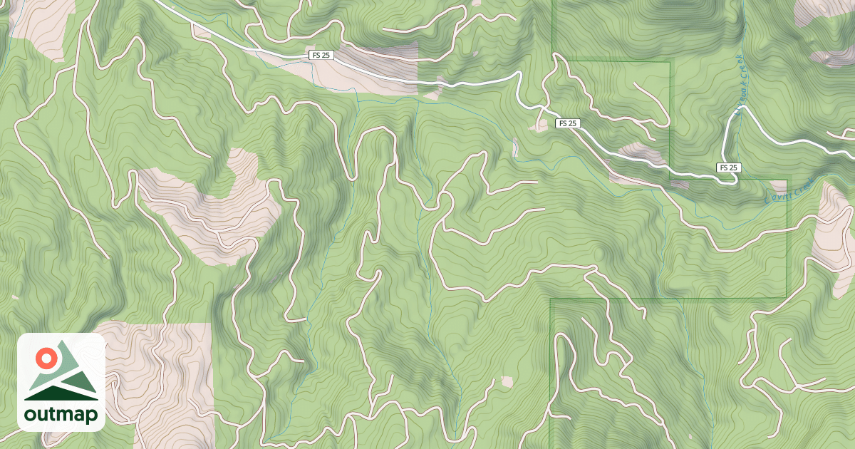 Map of 1000 ROAD