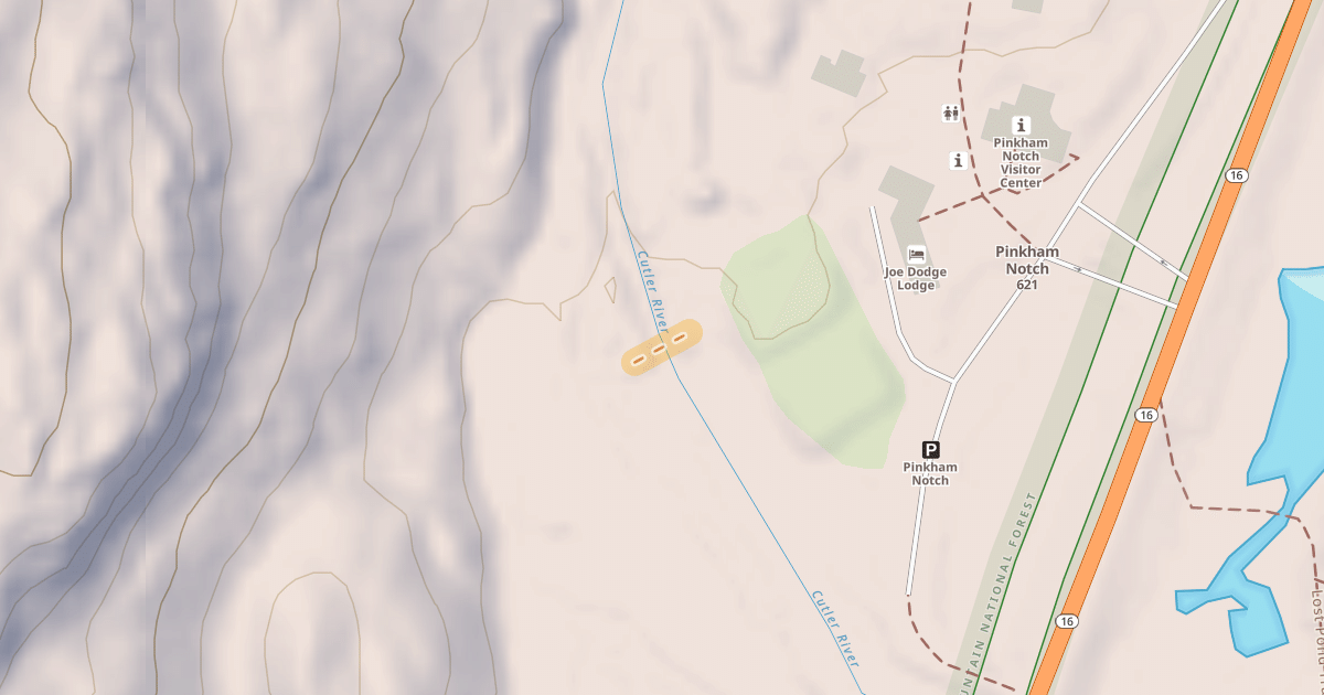Map preview of John Sherburne Ski Trail