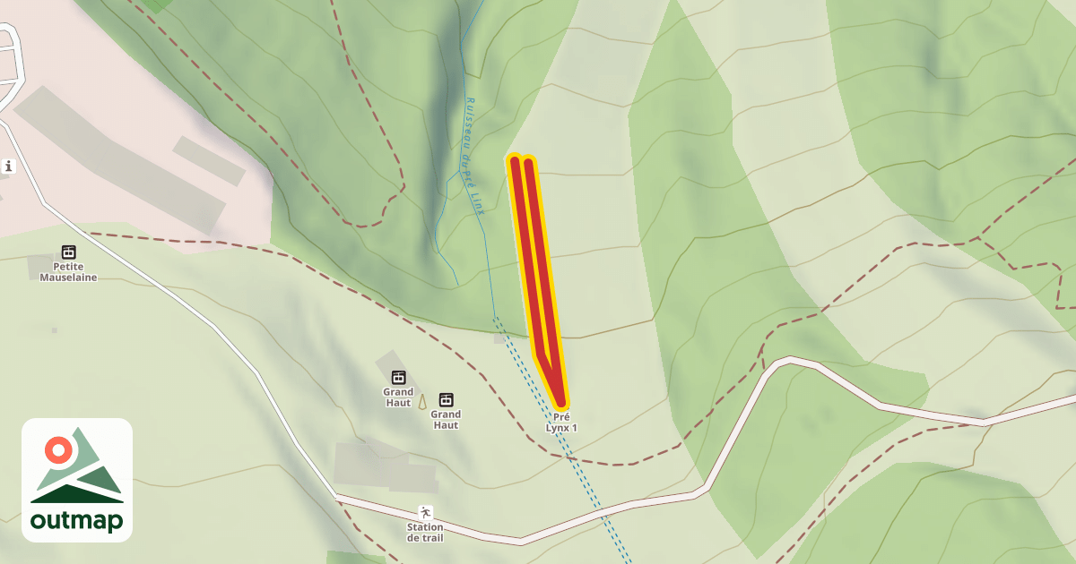 Map of Le Pré Lynx