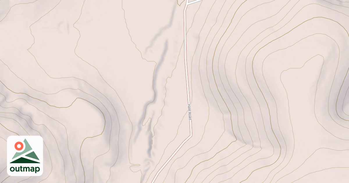 Map of HALE CANYON