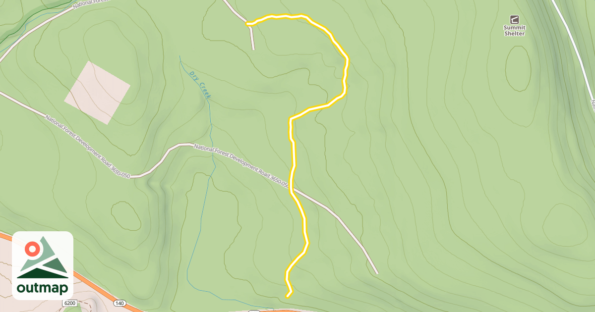 Map of Pitt View Nordic