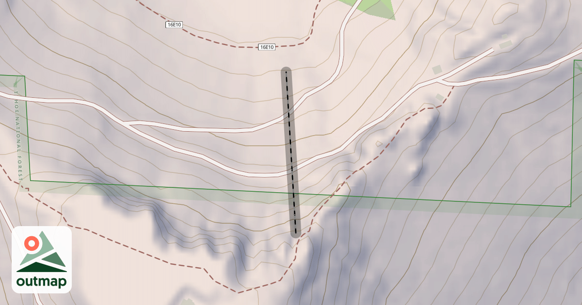 Map of National Chute
