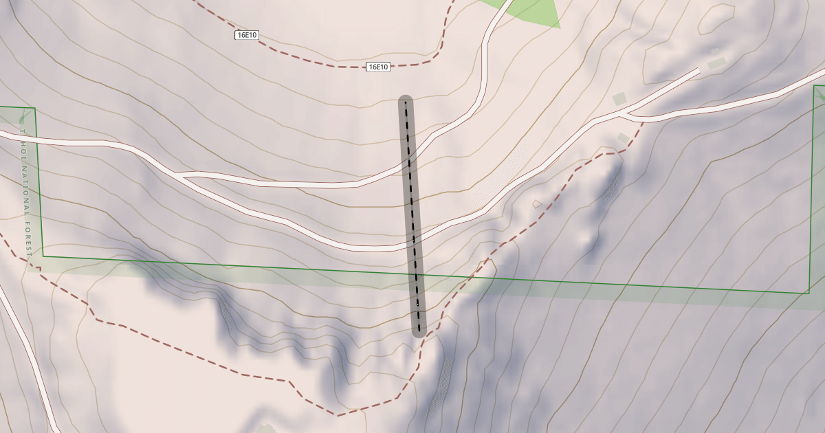Map preview of National Chute