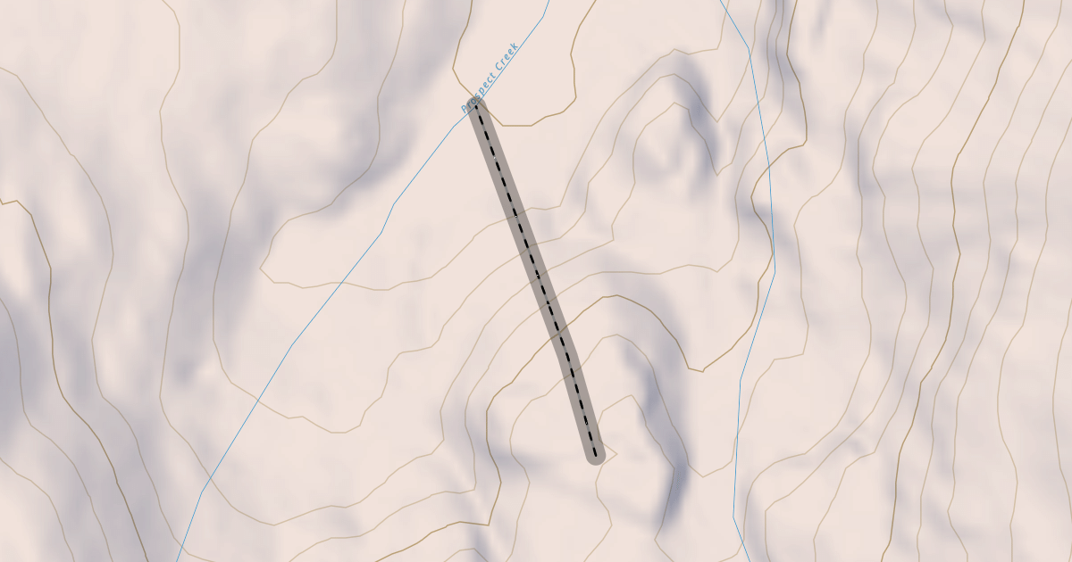 Map preview of Zipper Rock