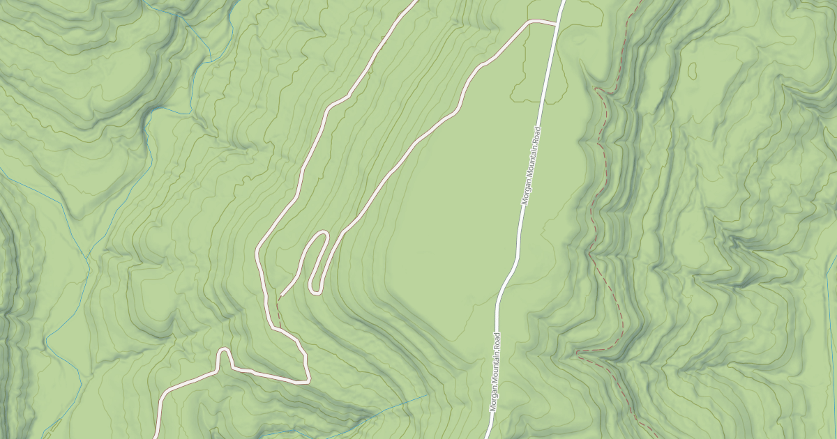 Map preview of USFS National Forest System Roads {C227F5C6-8C77-4448-991B-BD549D50E574}