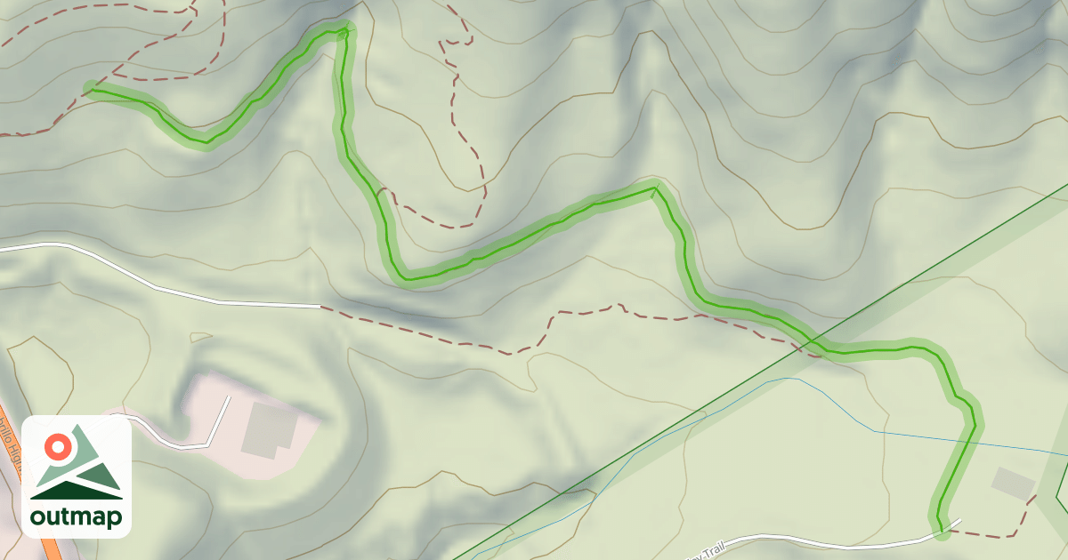 Map of Historic "Old Colma Rd" (1879-1915) AKA SIE Street Art