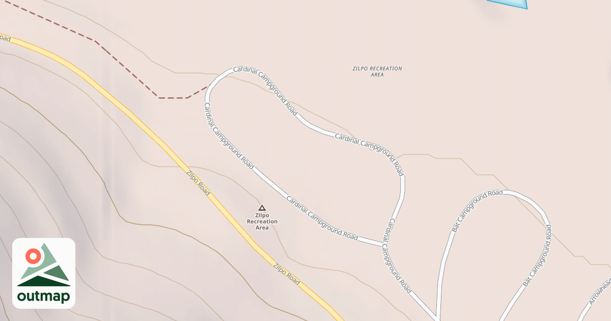 Map of ZILPO REC. AREA LOOP C
