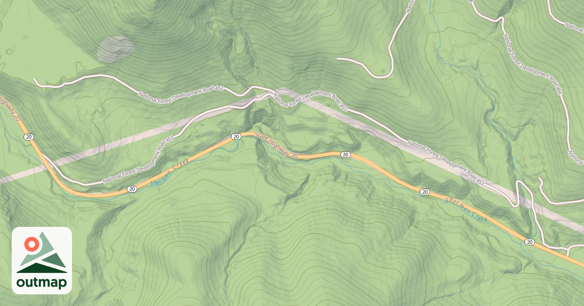Map of MCGAHEE