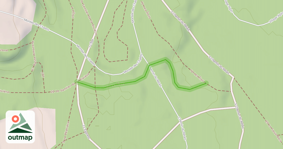 Map of 12 Les Îlots