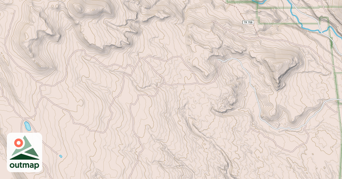 Map of JACOBS HILL