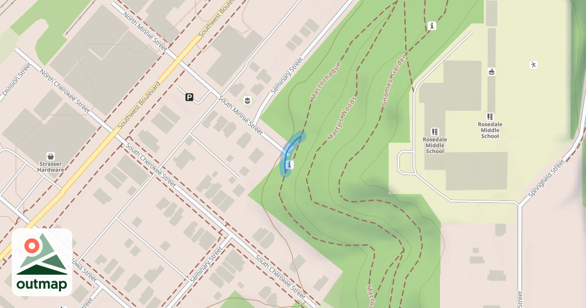 Map of Maccochaque