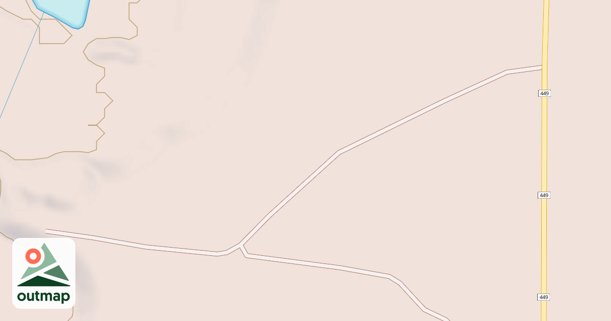 Map of EIGHT MILE CUT ACROSS SPUR A