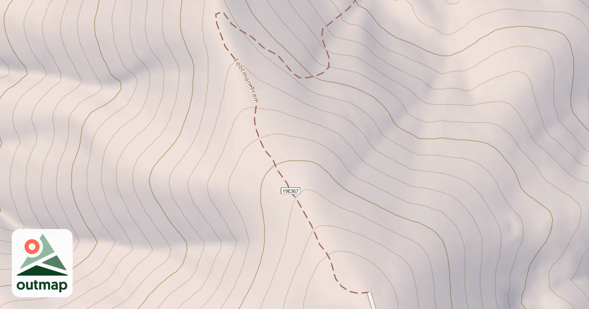 Map of FOOTMAN LOOP