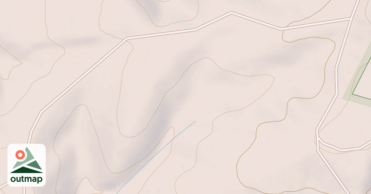 Map of W BRANCH B