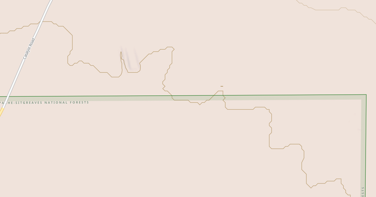 Map preview of USFS National Forest System Roads {5887B379-B748-4DE1-8F61-A3040C7A9F55}