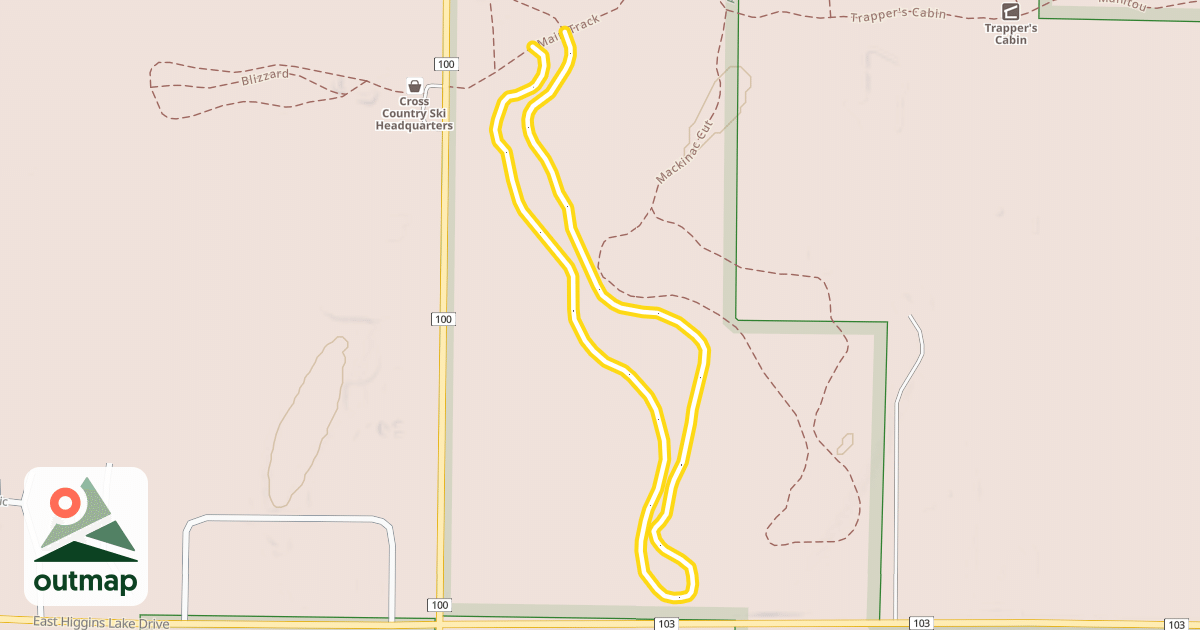 Map of Tall Pines